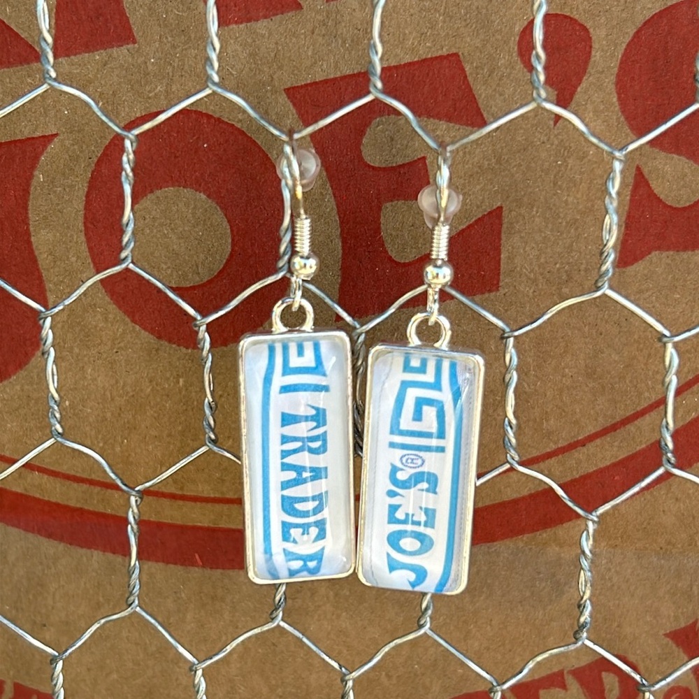 Trader Joe’s rectangular earrings